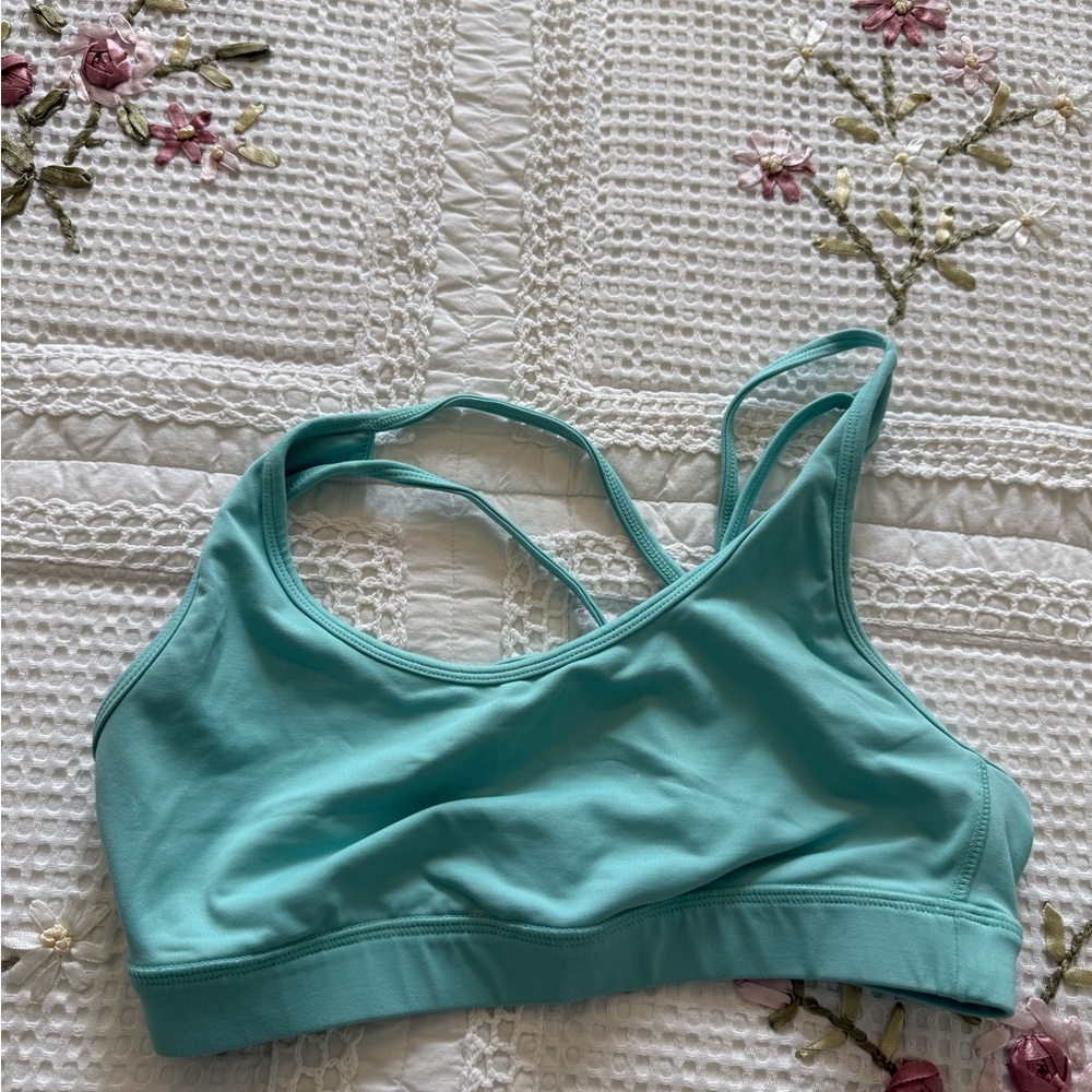 Women's Teal Sports Bra